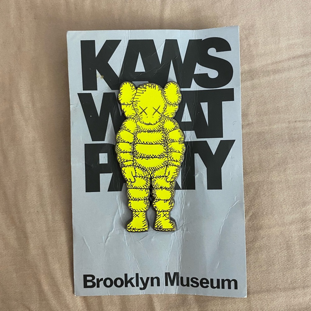 Kaws Brooklyn Museum Collection Pin